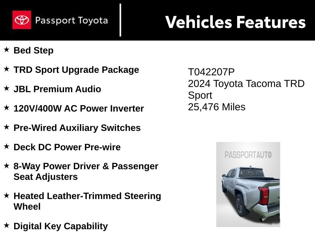 2024 Toyota Tacoma TRD Sport