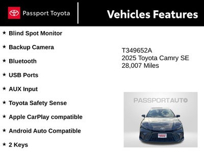 2025 Toyota Camry SE