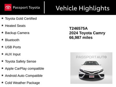 2024 Toyota Camry SE