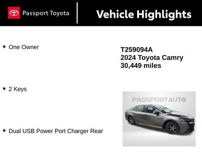 2024 Toyota Camry SE