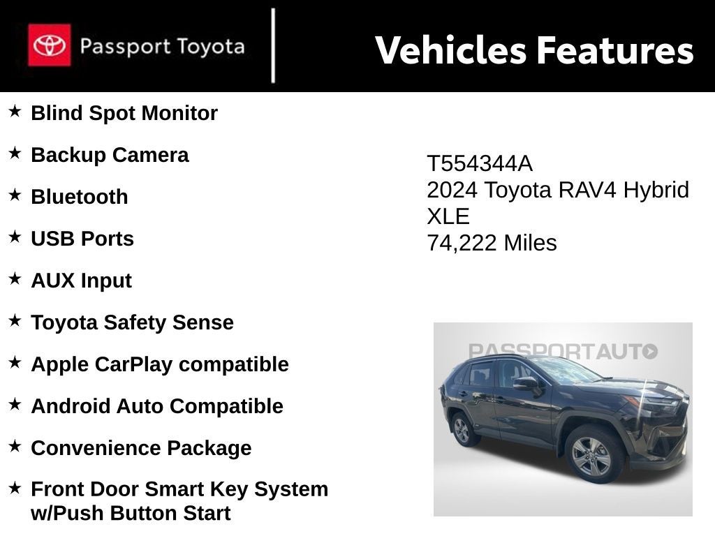 2024 Toyota RAV4 Hybrid XLE