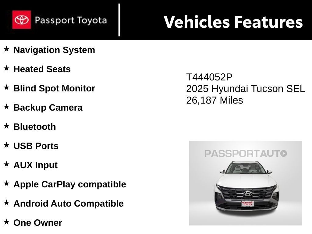 2025 Hyundai Tucson SEL