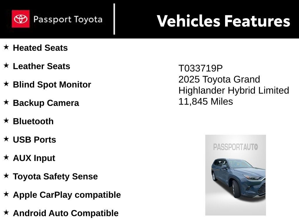 2025 Toyota Grand Highlander Hybrid Limited