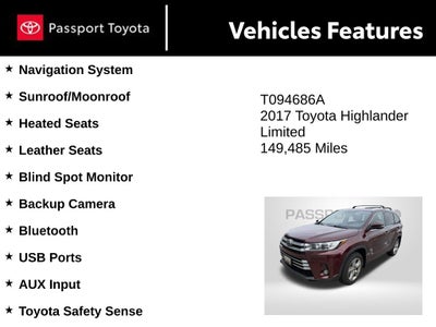 2017 Toyota Highlander Limited