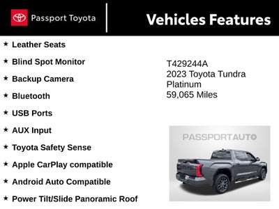 2023 Toyota Tundra Platinum