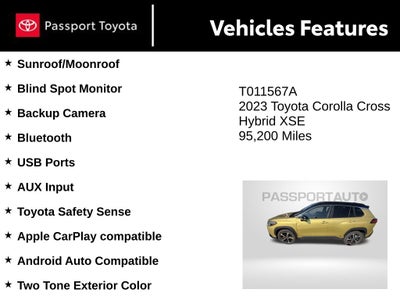 2023 Toyota Corolla Cross Hybrid XSE