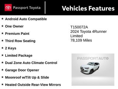 2024 Toyota 4Runner Limited