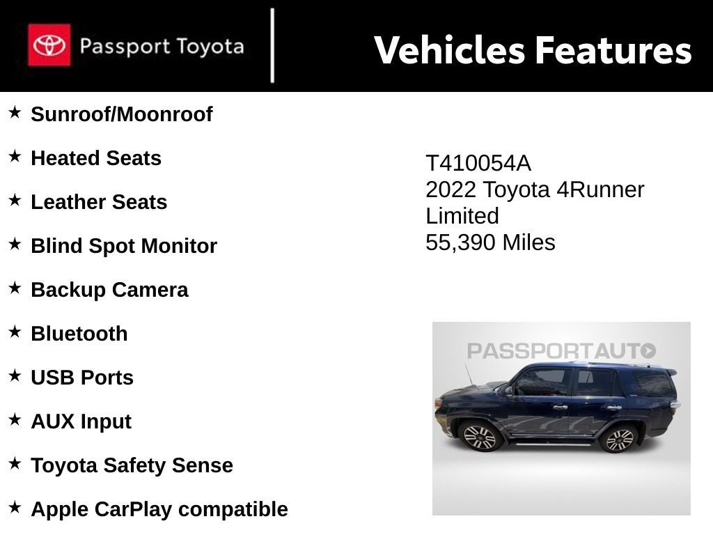 2022 Toyota 4Runner Limited