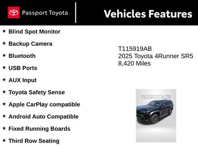 2025 Toyota 4Runner SR5