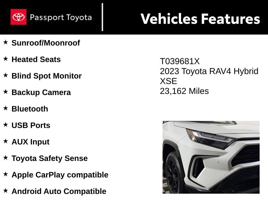 2023 Toyota RAV4 Hybrid XSE
