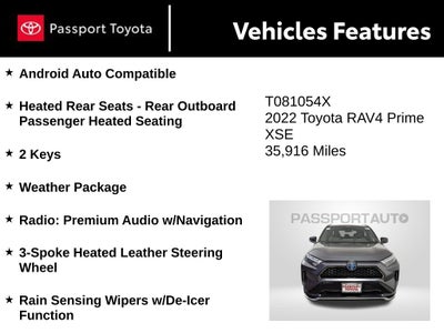 2022 Toyota RAV4 Prime XSE