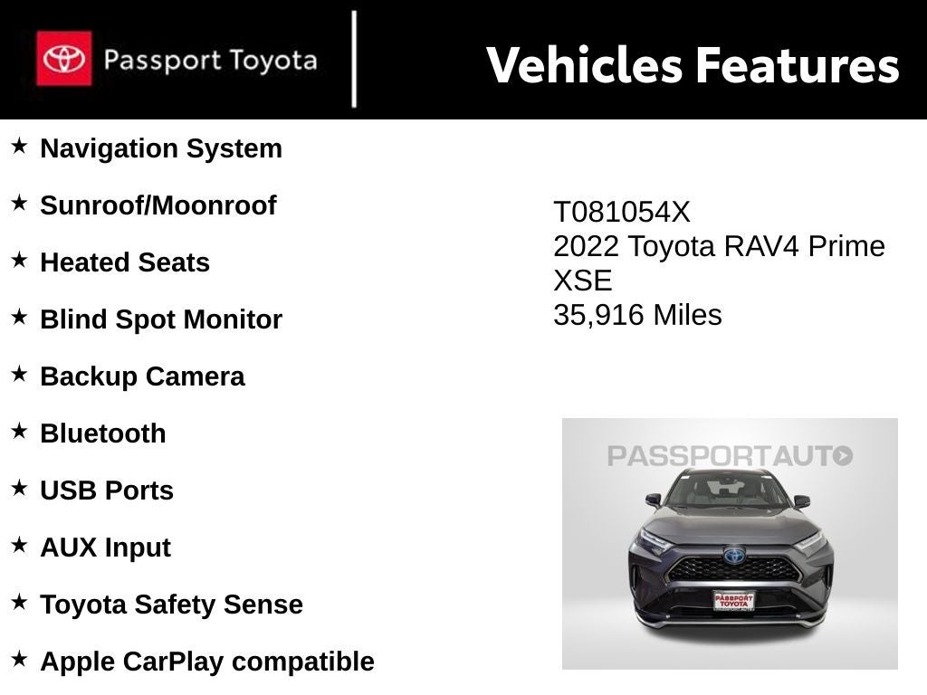 2022 Toyota RAV4 Prime XSE