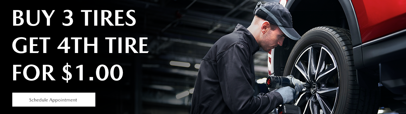 Buy 3 tires get the 4th for $1