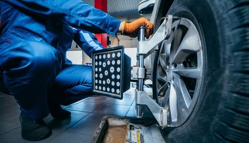 ELECTRONIC 4-WHEEL ALIGNMENT